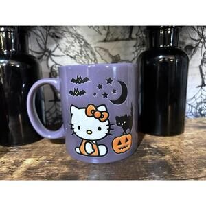 Hello Kitty Halloween Mug Purple